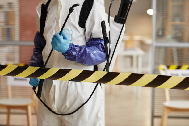 Professional Crime Scene Cleanup technician working in Zirconia, NC